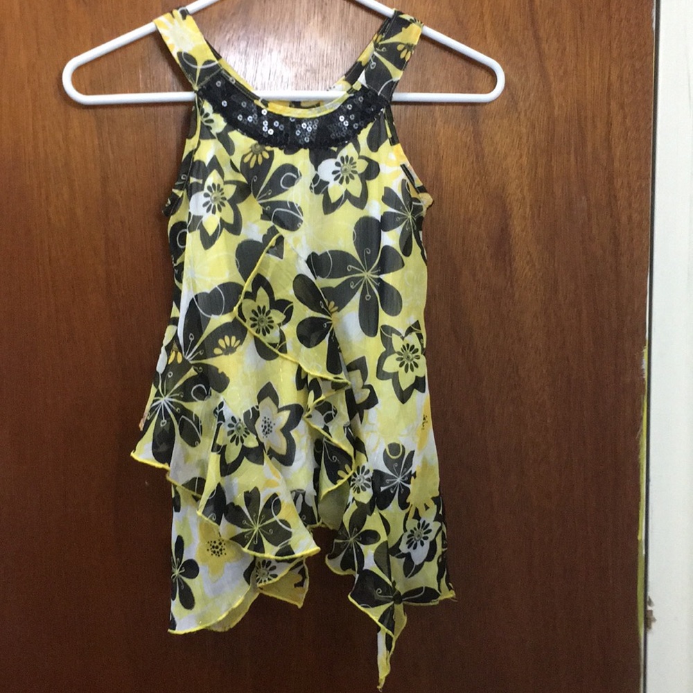 Girls size 7/8 pogo club blouse